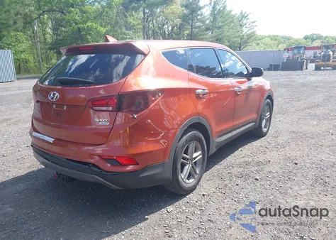 2017 Hyundai Santa Fe Sport 2.4L from USA, damaged, VIN 5XYZTDLB9HG449394